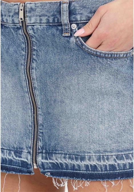Women's denim mini skirt with full zip TOMMY JEANS | DW0DW170481A51A5
